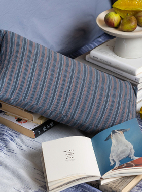 腰枕 Refresh芮夫 纯棉沙发床头柔软装饰办公室护腰靠垫家具配饰