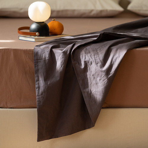 纯棉床笠亲肤保暖芮夫棉麻