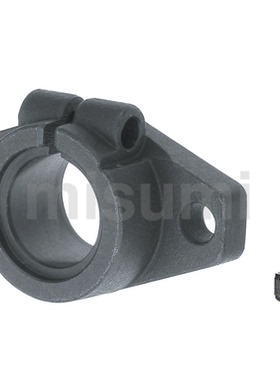 SHFD8/10/12/13/16/20/25/30导向轴支座法兰型 开口型