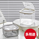 ins桌面收纳桶小杂物发圈发饰小萌粒透明收纳盒整理盒积分卡罐子