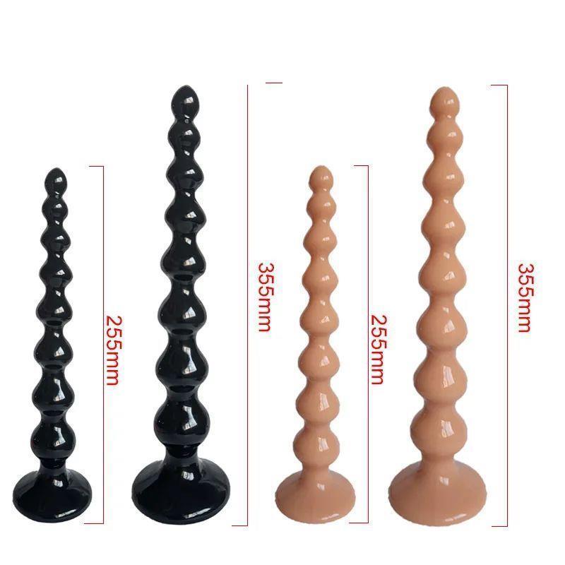 Sex Toys Dildo Anal Long Beads Suction Cup Big Butt Plug