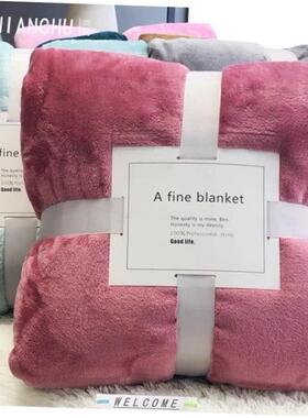 Fleece Blanket Coral Bed Blankets Fuzzy Soft Flannel Sheets1