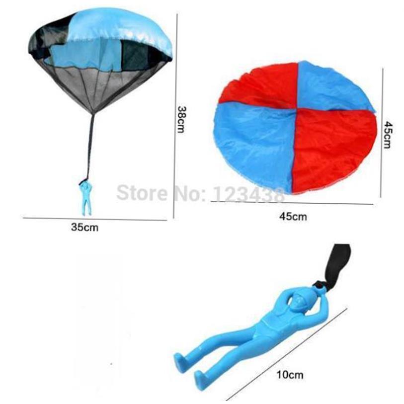 Kids Children Parachute Throw and Drop Toys for Boys Set , O