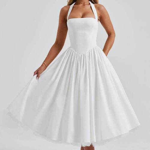 Dress, fluffy dress, evening dress, women