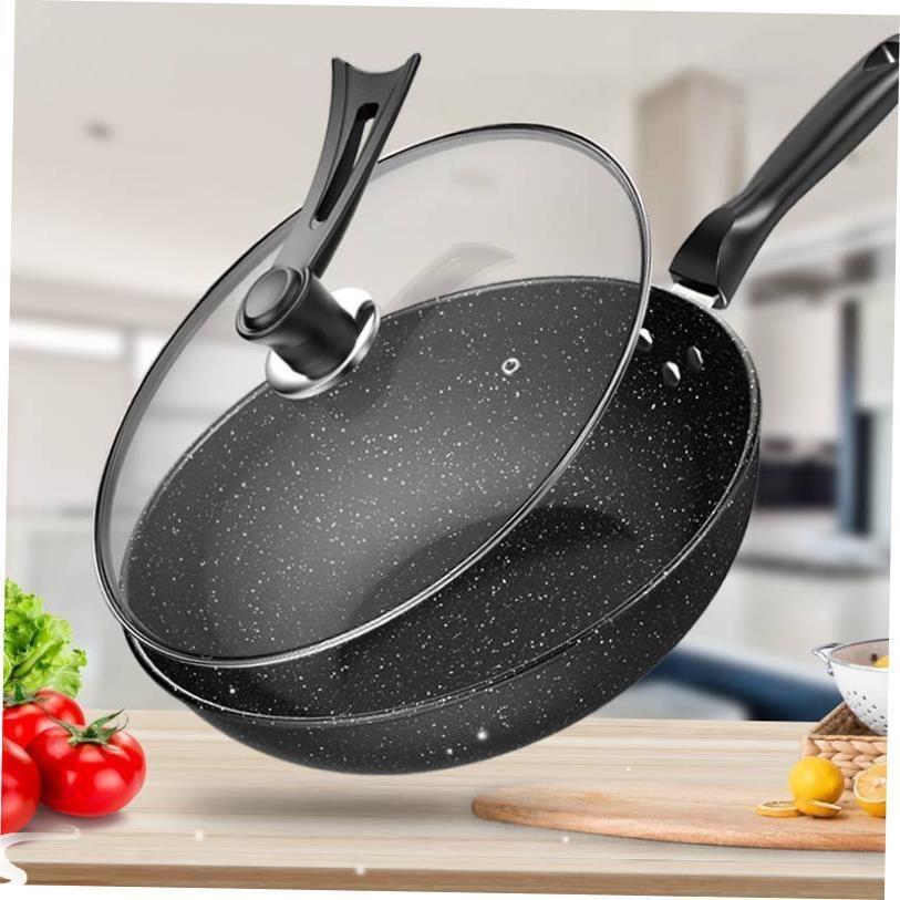 A non-stick frying pan domestic frying pan steak fry egg pan