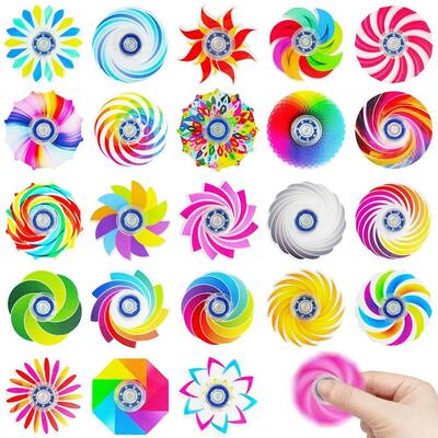 24PCS Mini Fidget Spinners Anxiety Stress Relief Sensory Toy