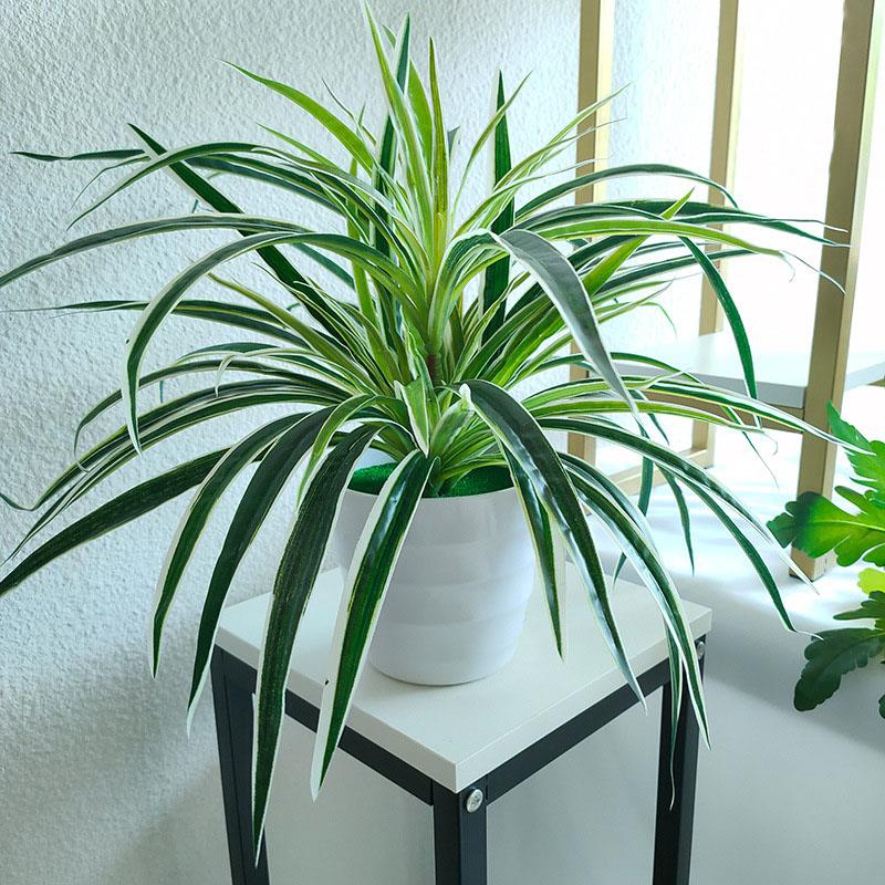 Artificial Plastic Plants Chlorophytum Branch Home Decorativ