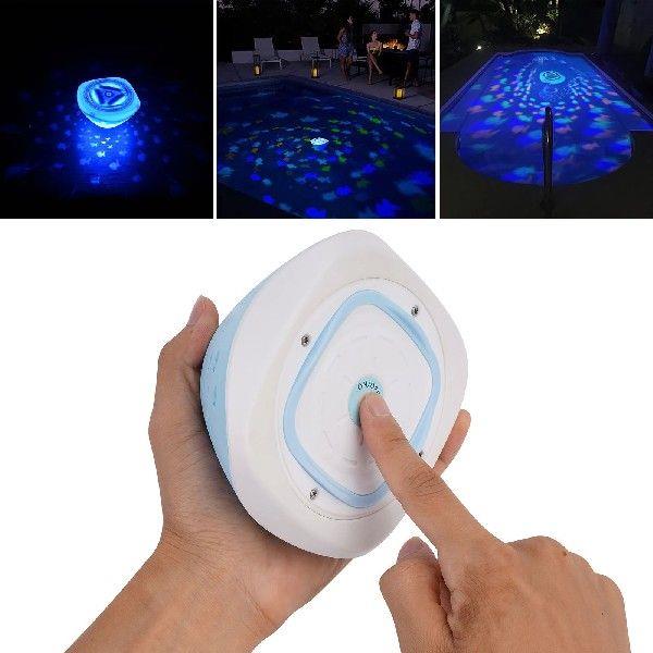 Underwater Disco Light Fish Pattern Fountain Projector