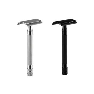 Classic Men Shaver Adjustable Safety Razor Double Edge Stain