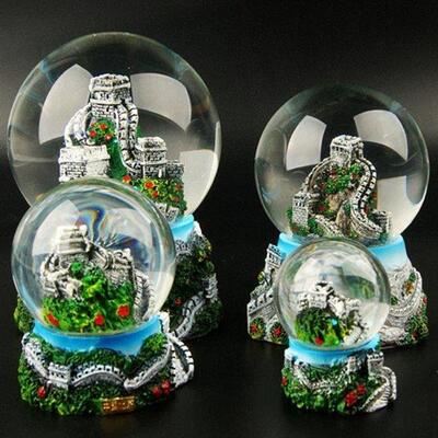 Wind of China Beijing Great Wall crystal ball furnishings ho