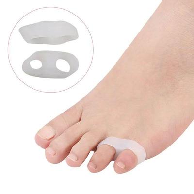 2pcs=1pair Silicone Toe Separator Soft Elastic Spacer