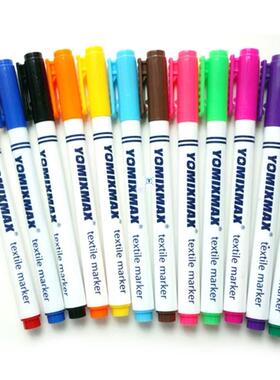 12pcs Clothes Painting Permanent Textile Sewing Accessories