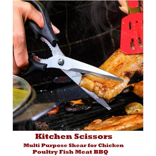 Kitchen Shears Scissors Food Cooking Stainless Steel