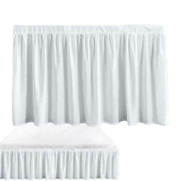 Ruffled Bed Skirt For Dorm Ruffled Wrap Around Design Dorm