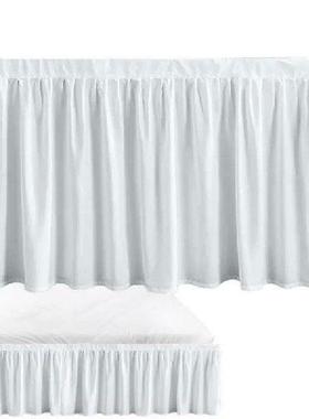 Ruffled Bed Skirt For Dorm Ruffled Wrap Around Design Dorm