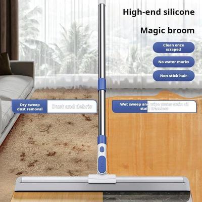 Magic Broom, Silicone Magic Tool, Floor Scraper, Household M