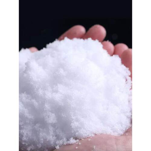 Christmas dry snow powder fake snow scene layout 圣诞假雪