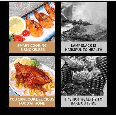 8L Airfryer Oven Air fryer Oil free oilless cooker Nonstick