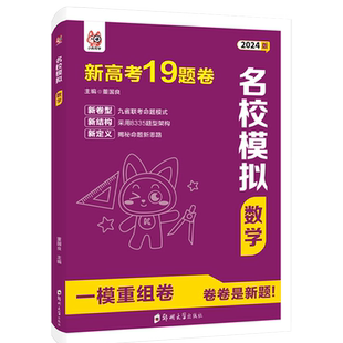 2026适用名校模拟九省联考数学新题型新高考19题卷模拟卷改革新题型新结构试题高三一二轮总复习高考数学新题型卷子高三考前冲刺卷