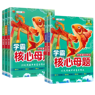 2026中考真题学霸核心母题数学物理英语化学语文作文解题模版初中必刷题七八九年级基础知识清单初一二三考点汇总中考总复习资料