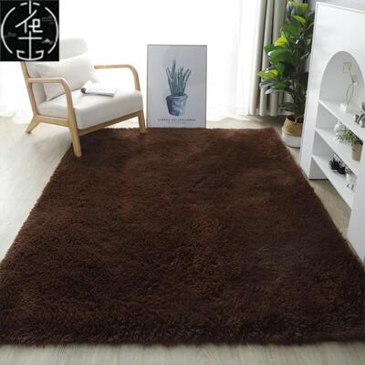Fluffy Area Rugs for Bedroom Shaggy Floor Mat Carpet 地毯垫