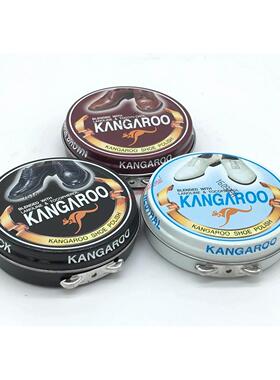 .Vadesity Kangaroo shoe polish shiner with shoe brush black