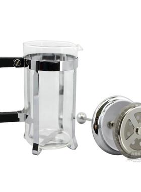sliver french press coffee maker cafetiere cup frame heat-re