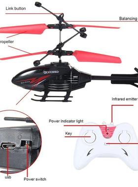 Remote Control Aircraft Induction Helicopter Mini Drone Fall