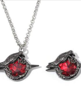 Game Love and Deepspace Sylus Decoration Crow Necklaces Badg
