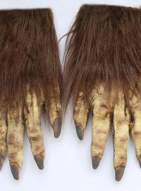 Halloween Wolf Gloves Werewolf Costume Christmas Fingernails
