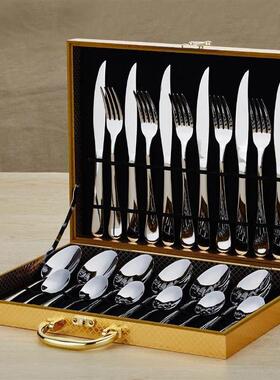 western other tableware steak cutlery set knife fork spoon
