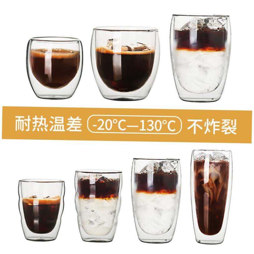 Water glass mug Coffee Cup Set Heat-resistant Double Handle