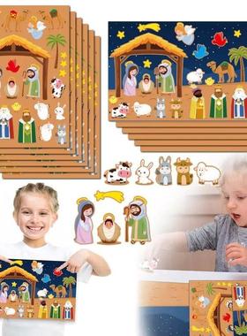 Make a Nativity Scene Stickers Assorted Christmas Stickers P
