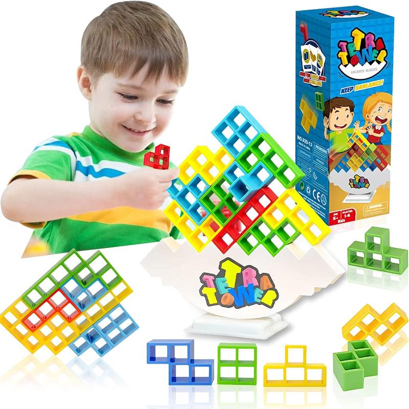 New Tetra Tower Game Stacking Blocks Stack Building Blocks B