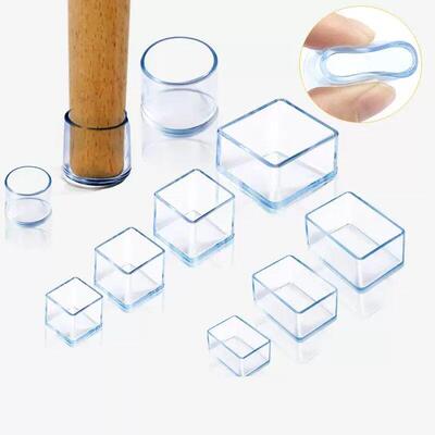 Furniture Leg Foot Protector Transparent Table And Chair Foo