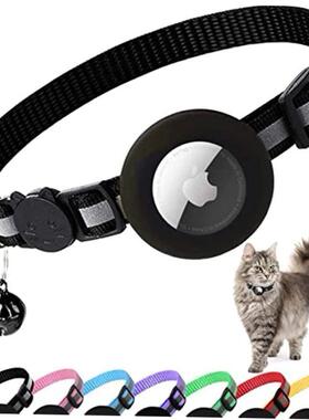 Airtag Cat Collar Breakaway, Reflective Kitten Collar with A