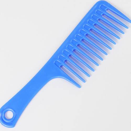 Big hair wide tooth comb curly hair comb super-sized