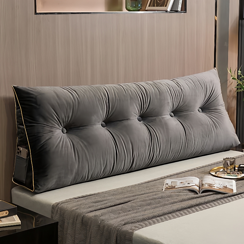 bedroom bed cushion sofa back long pillow sofa back large