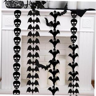 Halloween decorations, bat pendants, ghost party decorations