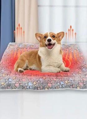 Flannel Thickened Dog Bed Mat Soft Pet Sleeping Mat for
