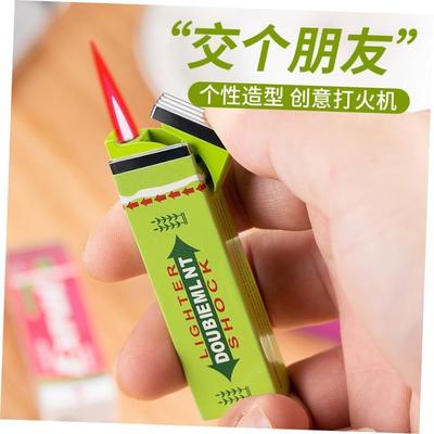 Chewing gum windproof lighter creative gift cigarette lighte