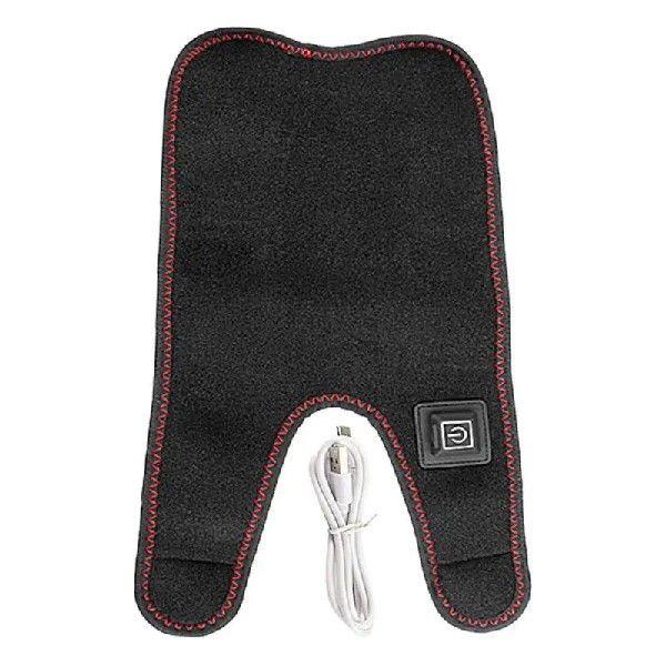 Black Heated Elbow Pad Flexible Electric Heating Pads