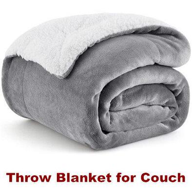 Throw Blanket for Couch Thick Warm Christmas Sherpa Fleece