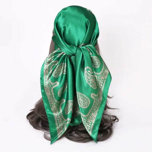 Unisex Man Women Fashion Boho Tribal Style Paisley Scarf Fau