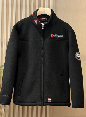 御寒牛货挪威北极探险铂金系列男女情侣户外双面绒加厚绒夹克外套