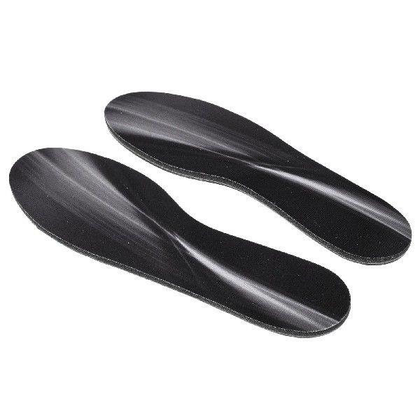 Wooden Sneaker Insole Shoe Pads Heel Polyester Cloth Feet