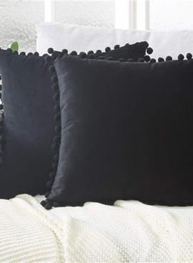Soft Velvet Cushion Cover Decorative Pillows Throw waist