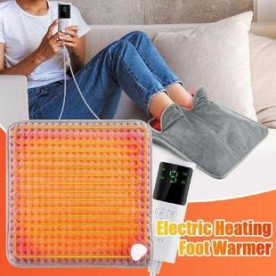 Electric Foot Heating Pad Washable Feet Warmer Heater