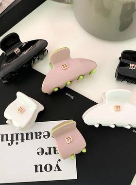 Korean New Fashion Geometric Arc Half Hair Clip Hair Accesso