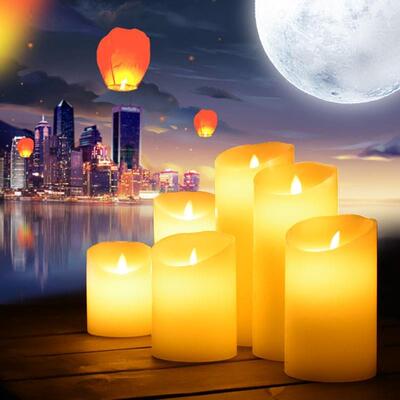 electronic candles romantic birthday decoration led lights